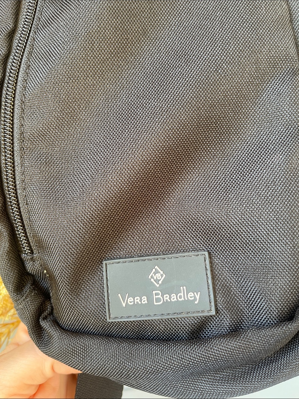 Vera Bradley Black Compact Sling Backpack - Picture 4 of 11